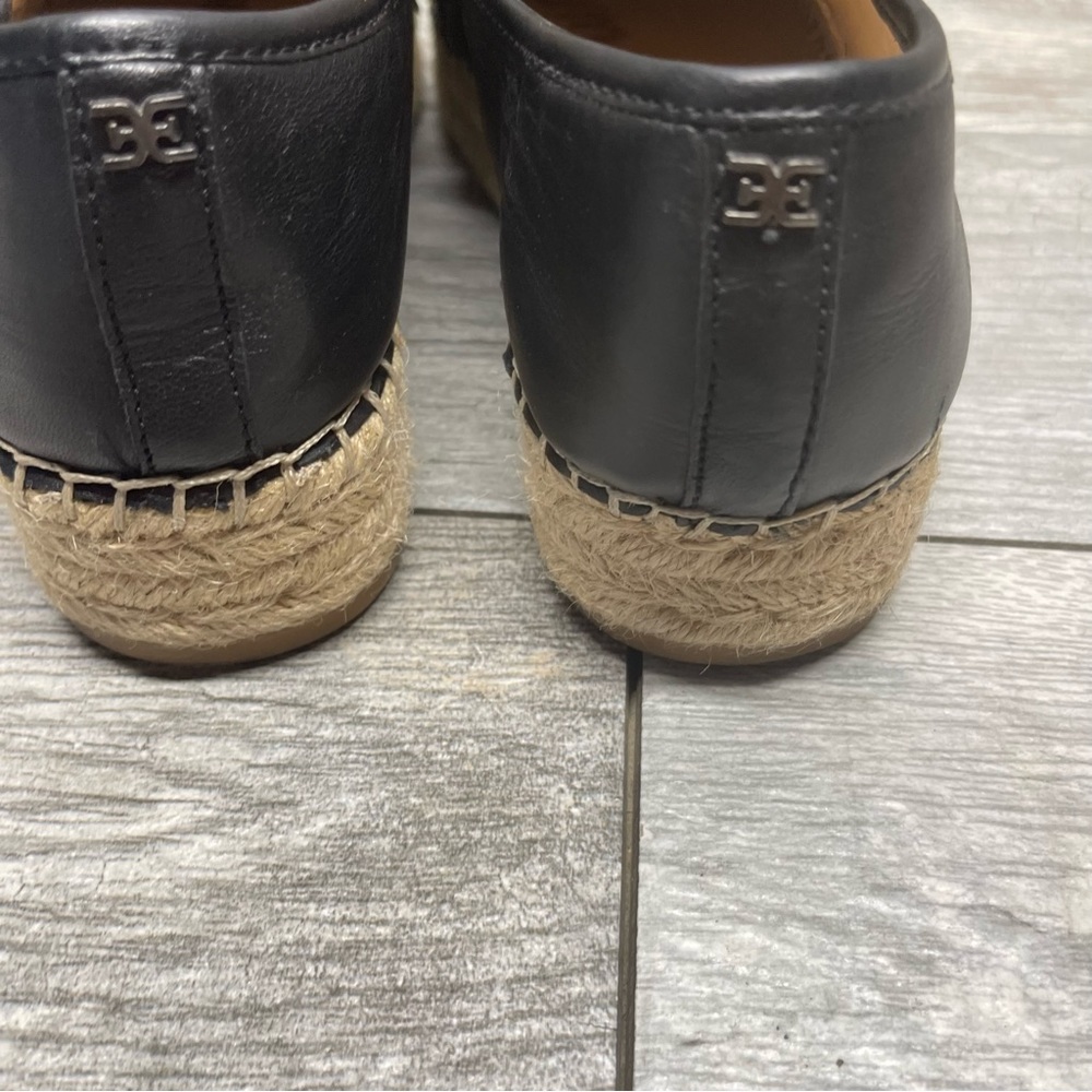 Sam Edelman Womens Catherine Platform Espadrille Cowhide Leather Shoes sz 9.5 M - Picture 6 of 11